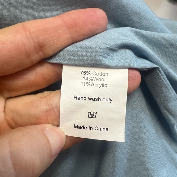 Hunter Bell Blue Quilted Vest with Multicolor Pattern - Picture 9 of 13